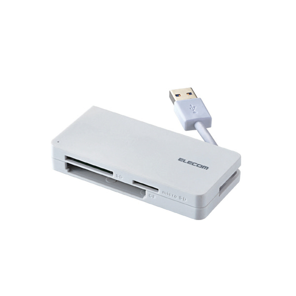 [리퍼상품] USB 3.0 대응 카드 리더기 화이트